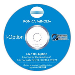 Konica Minolta LK-110 i-Option Editable OCR Functionality- includes LK-102 & LK-105