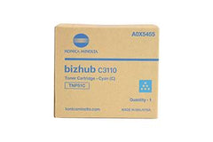 Konica Minolta A0X5455/TNP-51C Toner cyan, 5K pages ISO/IEC 19798 for KM Bizhub C 3110