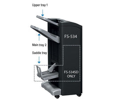 Konica Minolta FS-534 Floor Standing Staple Finisher (50 sheet stapler)