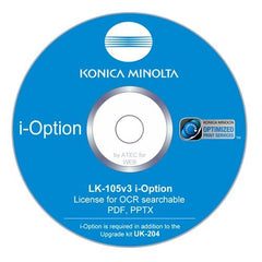 Konica Minolta i-Option LK-105 v3 OCR for searchable PDF