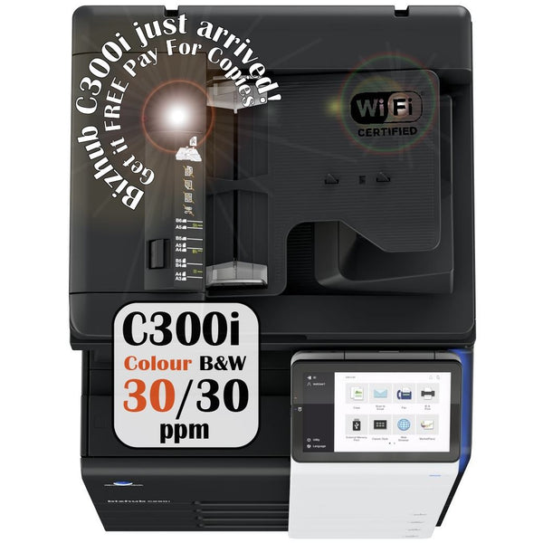Konica Minolta Bizhub C300i One Rate Bundle Subscription