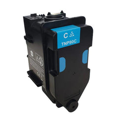 Konica Minolta TNP80C Toner Cartridge C for C3320i. Yield 9k
