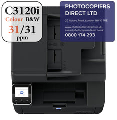 Konica Minolta bizhub C3120i A4 Colour Laser Copier Printer MFD Top View